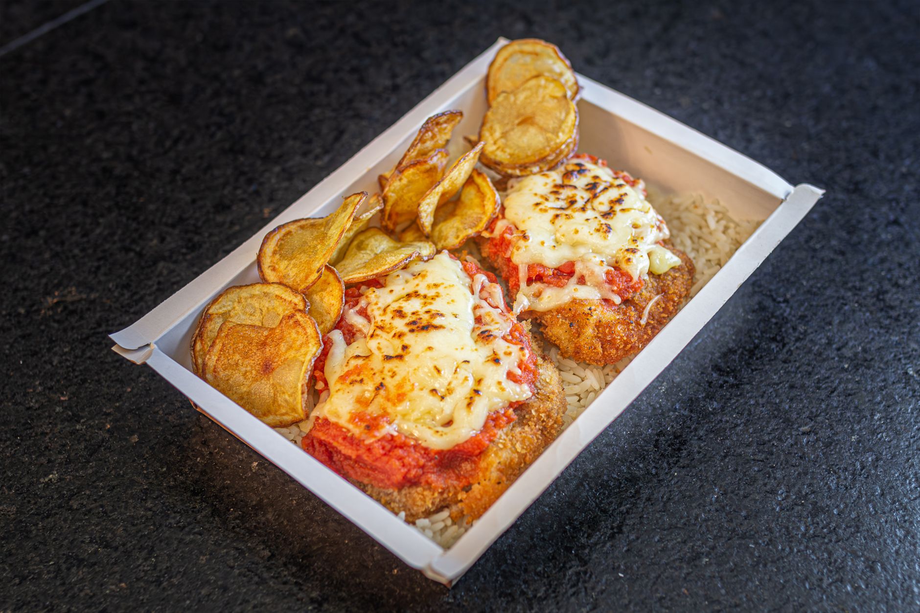 Plateaux repas équipe à Saint-Louis